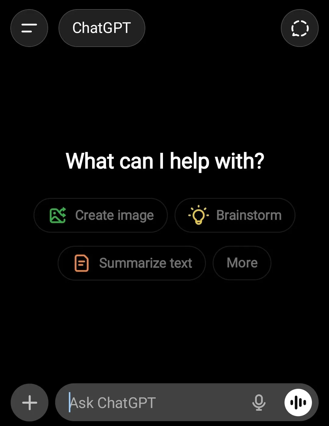 ChatGPT New UI Design